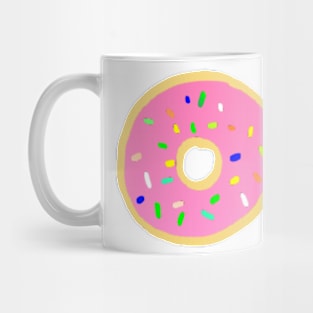 Pink donut Mug